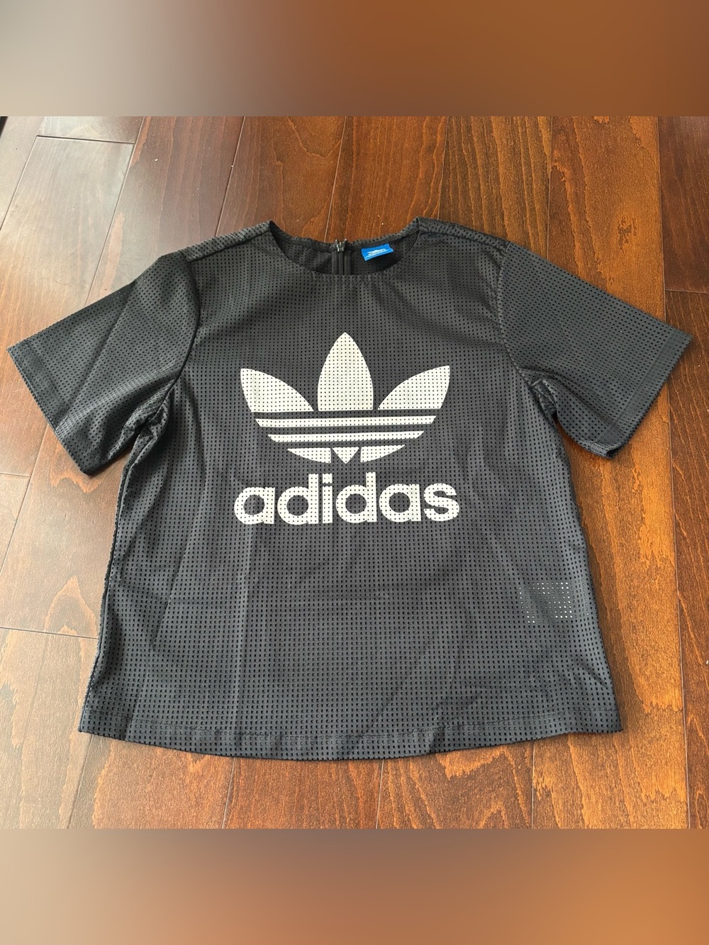 Adidas Trefoil Logo Mesh Short Sleeve Jersey